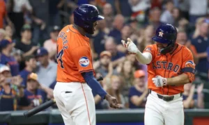 houston astros vs seattle mariners match player stats