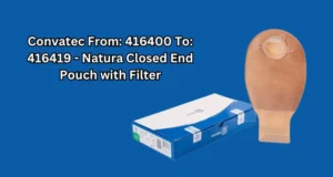 convatec from: 416400 to: 416419 - natura closed end pouch with filter