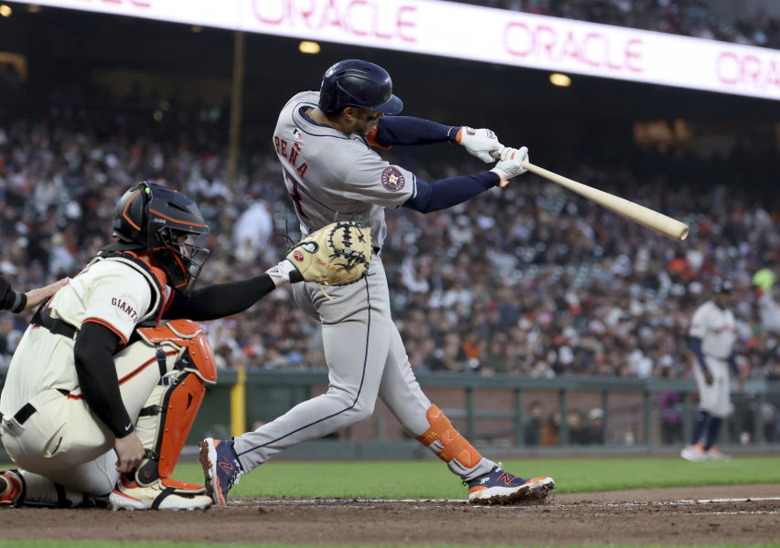 houston astros vs san francisco giants match player stats