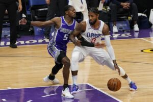 sacramento kings vs la clippers match player stats