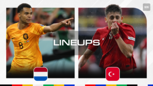 netherlands national football team vs turkey national football team lineups